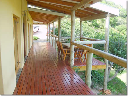 Front deck